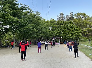 2021 상반기 생활체육교실프로그램 화원 에어로빅